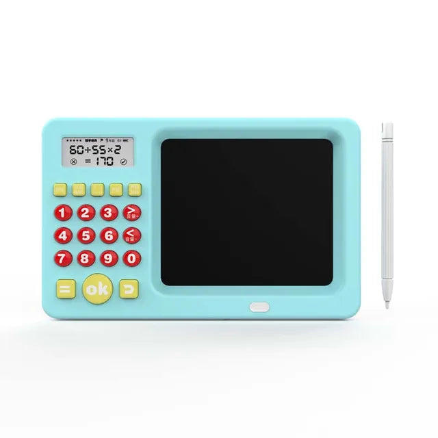 Math Test Game Calculator Machine para crianças, Máquina de treinamento de aritmética oral infantil, USB, brinquedo pré-escolar