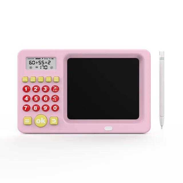 Math Test Game Calculator Machine para crianças, Máquina de treinamento de aritmética oral infantil, USB, brinquedo pré-escolar